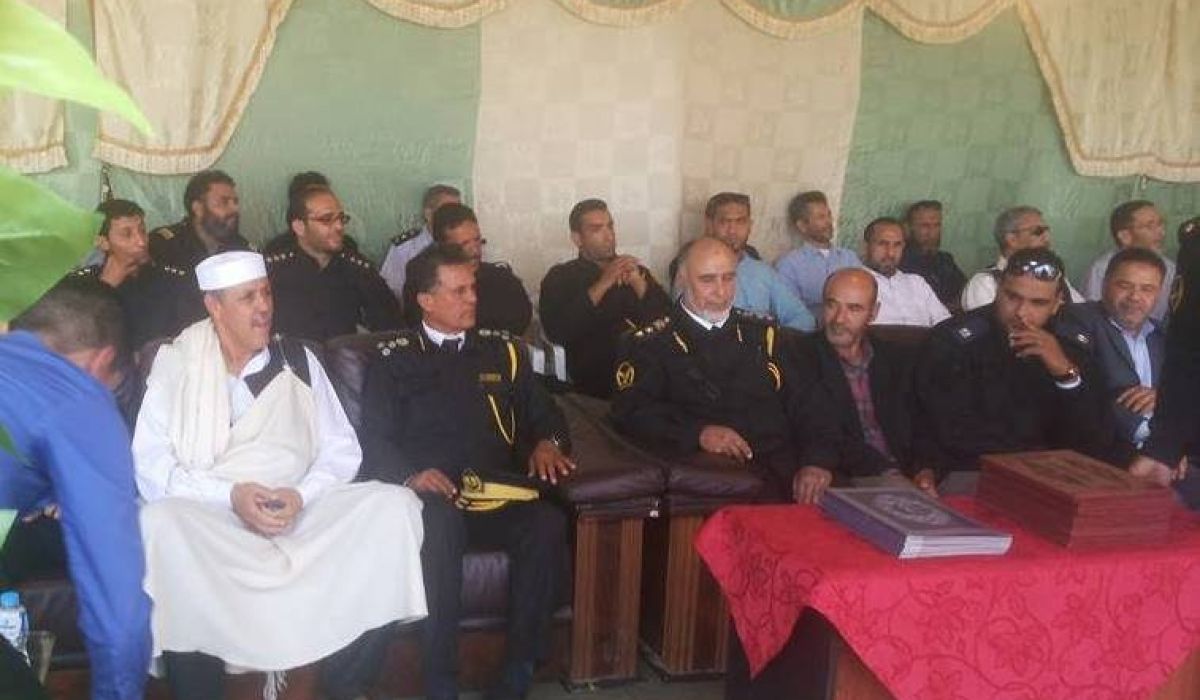 مقر الحرس البلدي بترهونة يفتتح من جديد ..