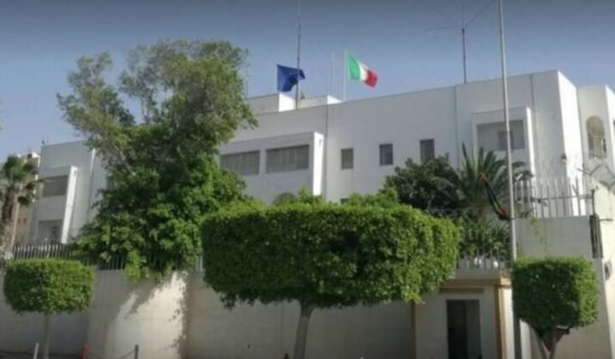 السفارة الأيطالية تؤكد استمرار عملها من مقرها بطرابلس