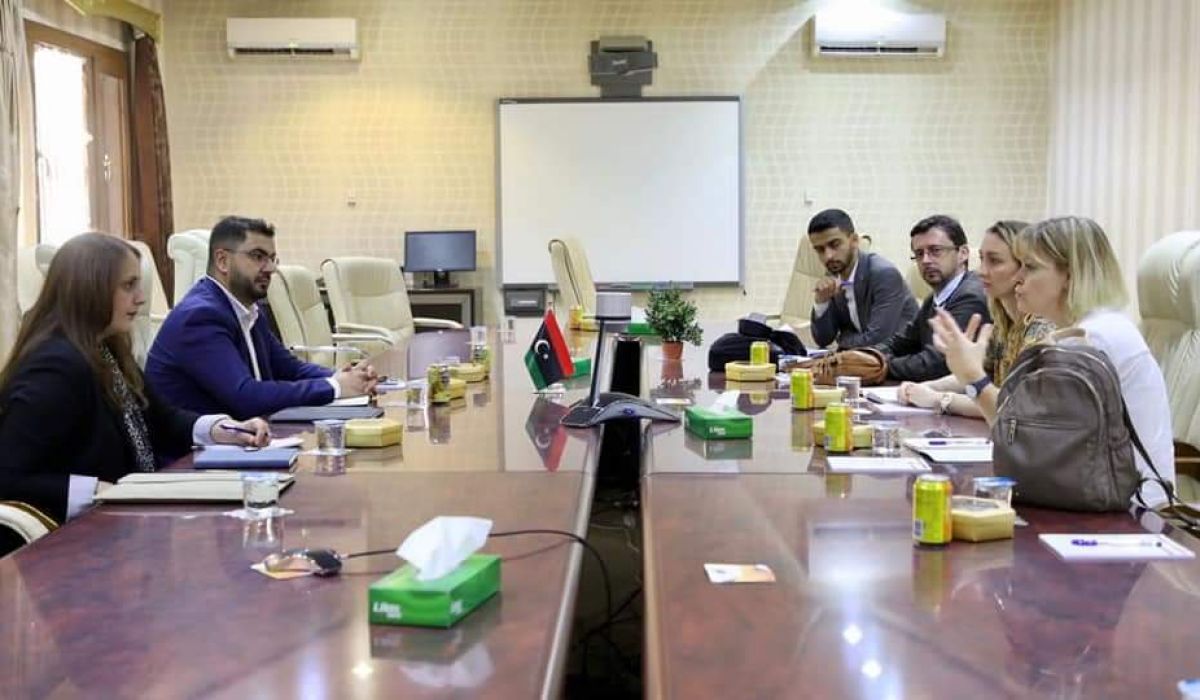 مكتب التعاون الدولي وشؤون المنظمات بالحكم المحلي يجتمع مع الاتحاد الأوروبي