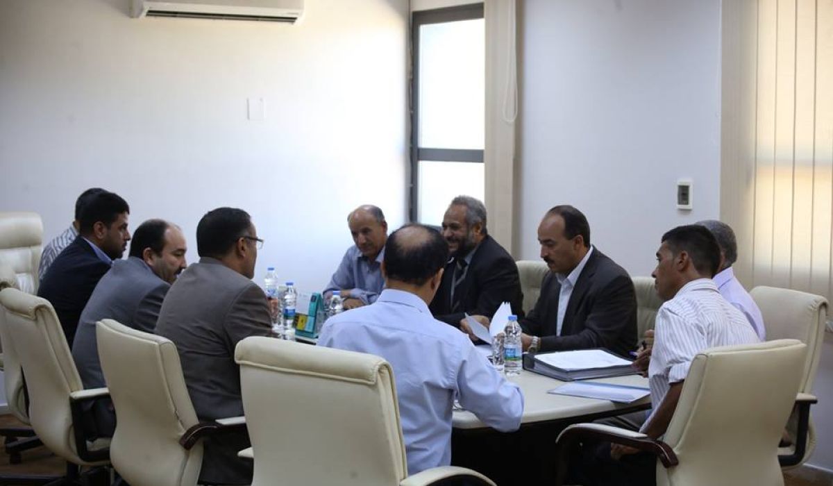 مدير العامة للكهرباء التنفيذي يجتمع مع رئيس الهيئة العامة للموارد المائية