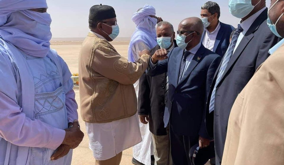 وزير العمل بحكومة الوفاق يزور مدينة غات