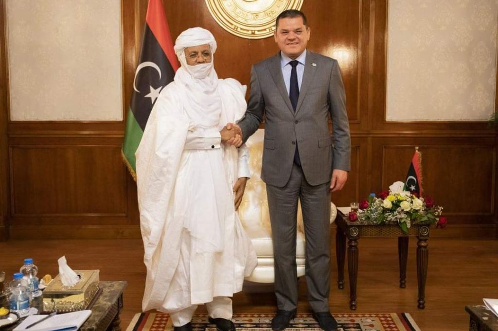 "الدبيبة" يلتقي بالأمين التنفيذي لتجمع دول الساحل والصحراء