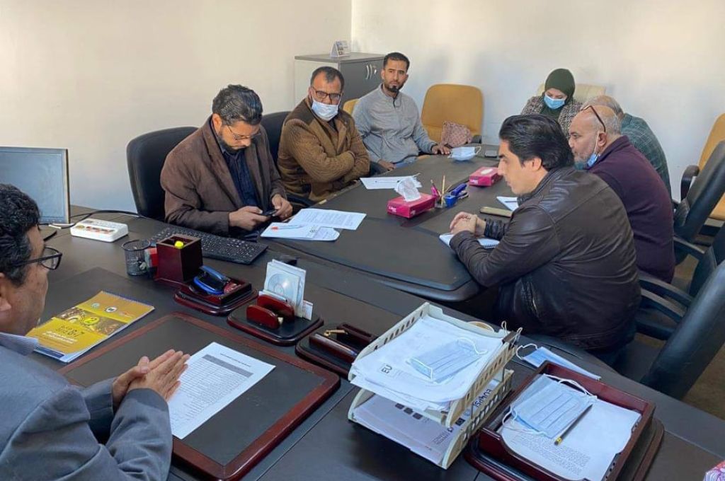 المؤسة الوطنية للنفط تقدم دعم لمصلحة الجوازات بطبرق