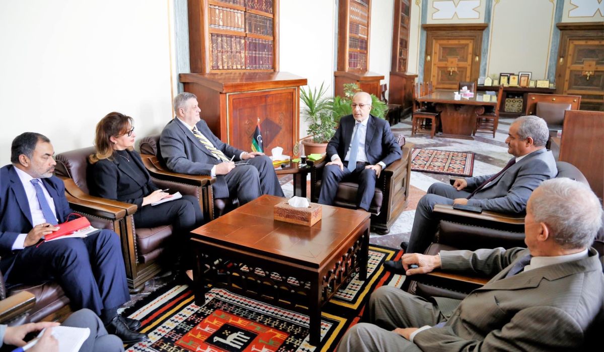 التحسن الملحوظ في الأداء الاقتصادي ومستوى التقدم في مسار توحيد المركزي أبرز محاور لقاء الكبير مع مبعوث الأمم المتحدة للدعم في ليبيا