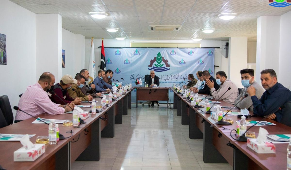 غرفة التجارة والصناعة مصراتة تستقبل وفداً من رجال الأعمال الأتراك