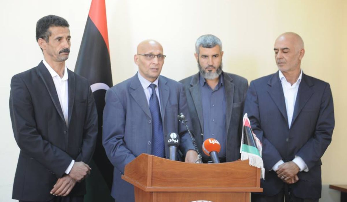 مؤتمر صحفي للجنة المشكلة للبحث في مطالب المعلمين