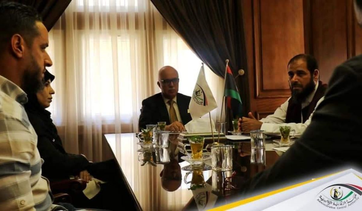 "الشنطي" يبحث الصعوبات والعراقيل التي تواجه عمل مرافق ببلدية ترهونة