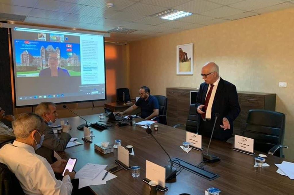 وكيل وزارة النفط والغاز يجتمع مع وكيل وزارة الداخلية للشئون الفنية للتأكيد على أهمية حل الاعتصامات بالطرق السلمية