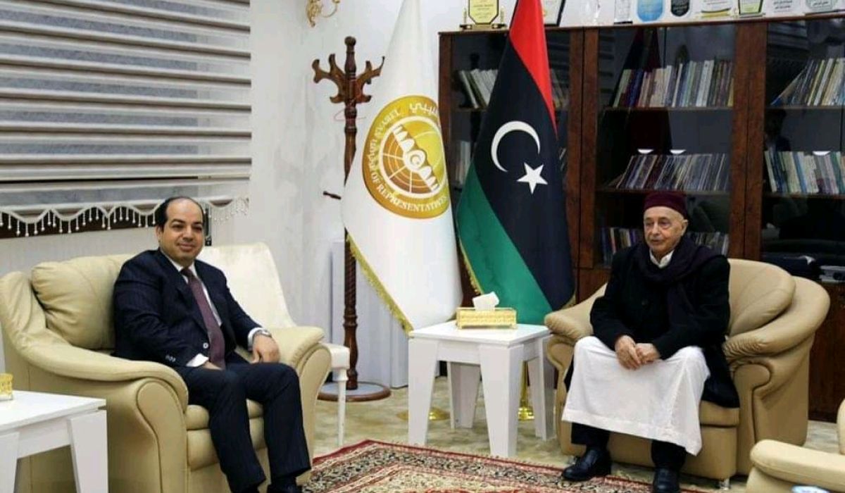 معيتيق يلتقي رئيس مجلس النواب لمناقشة توحيد الميزانية