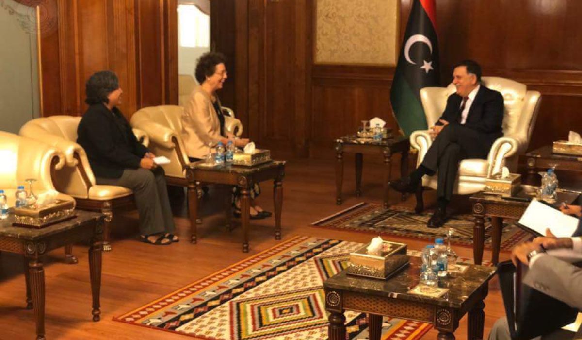 السراج يناقش كيفية عودة الشركات الكندية لاستئناف أعمالها في ليبيا