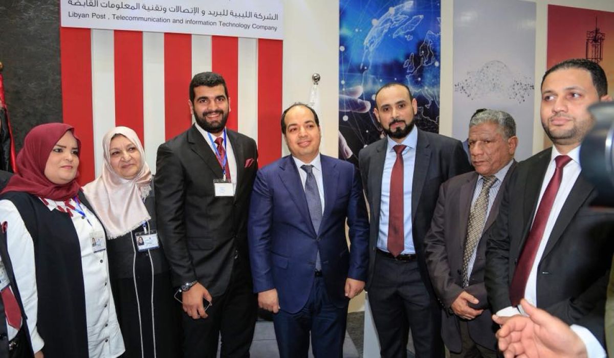 افتتاح جناح قطاع الاتصالات بمعرض طرابلس الدولي