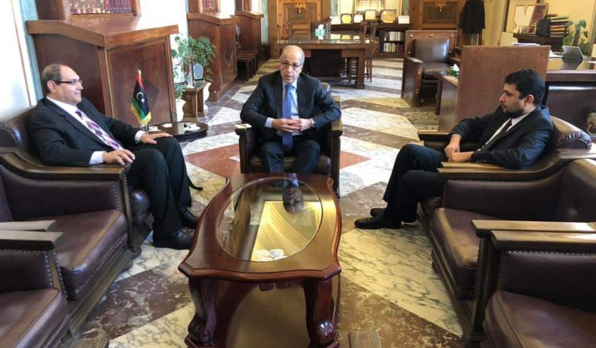 الكبير يناقش مع بومطاري والعبار الترتيبات المالية لسنة 2019