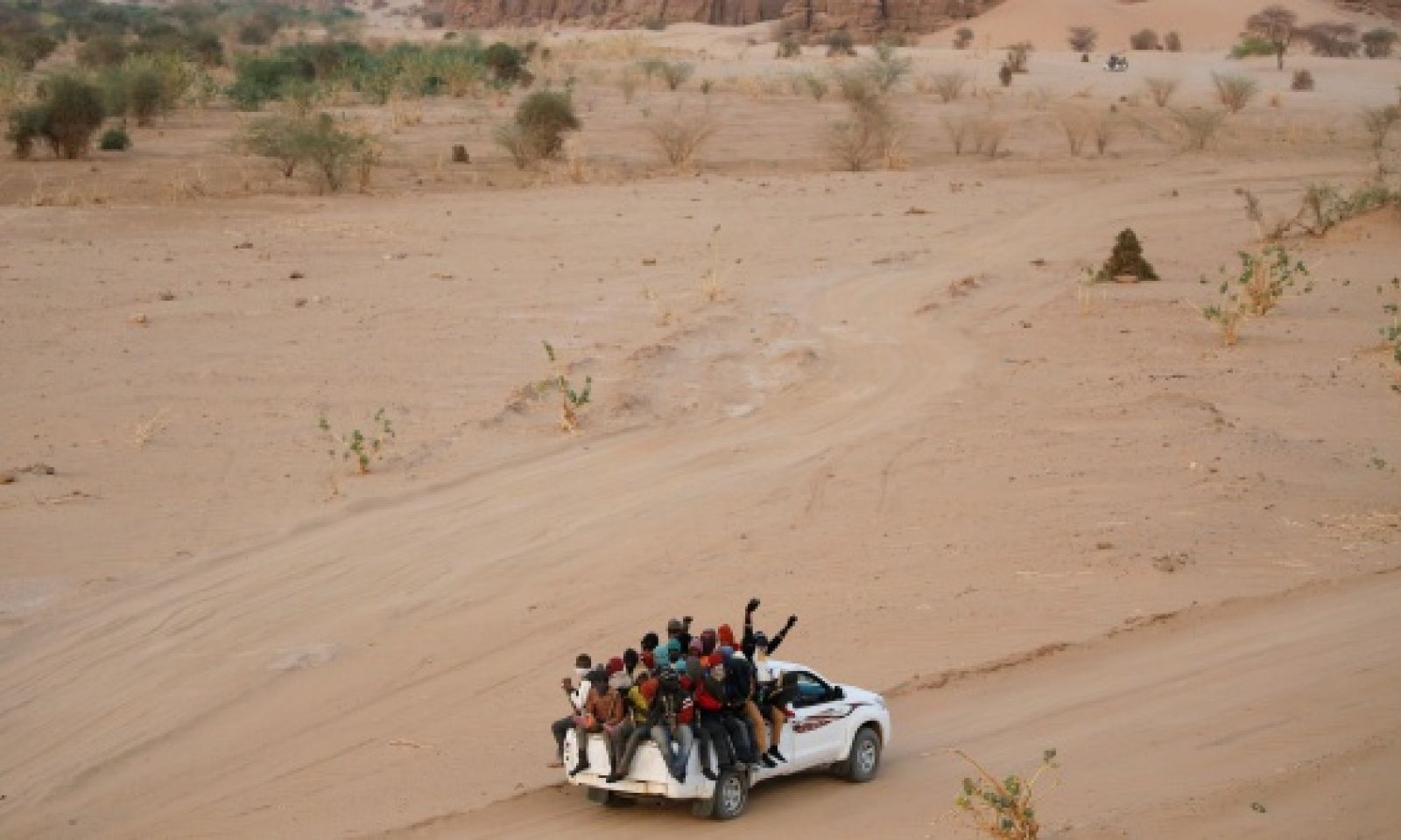 انخفاض معدلات المتاجرة بالبشر عبر أفريقيا إلى ليبيا