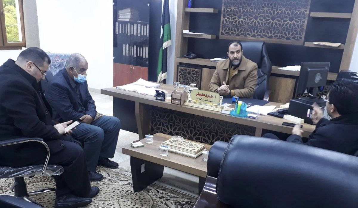 "الحاسي" في زيارة إلى فرع الرقابة الإدارية ببنغازي