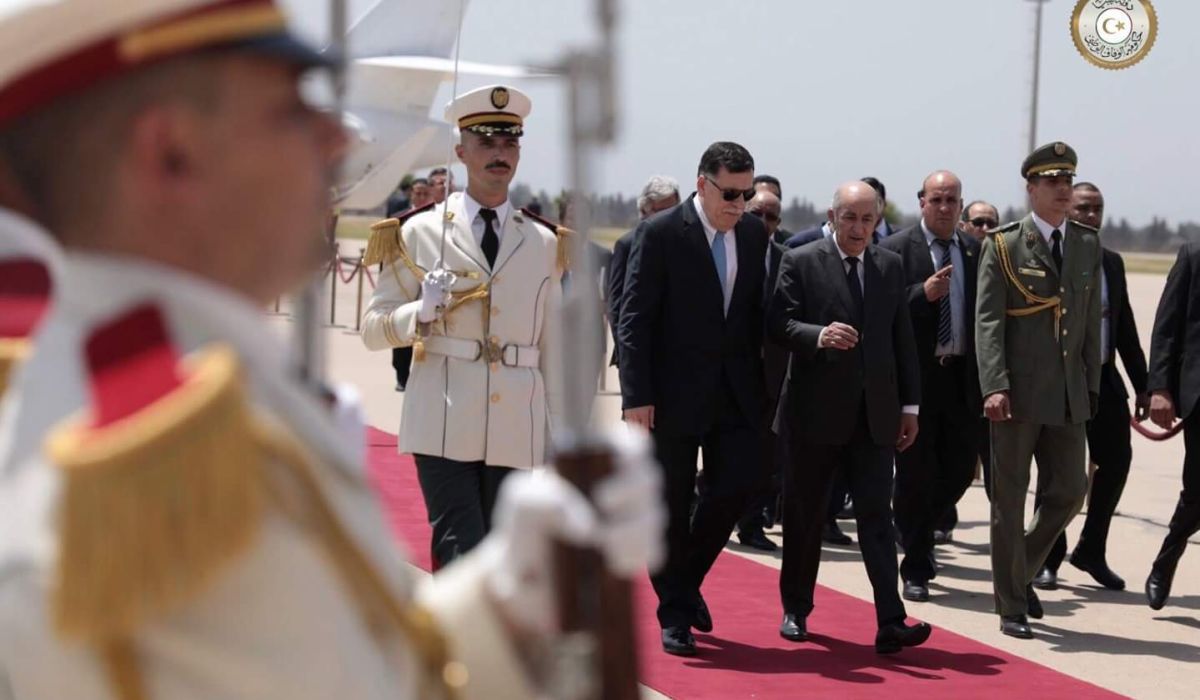 رئيس المجلس الرئاسي لحكومة الوفاق الوطني يجري محادثات مع رئيس حكومة الجزائر