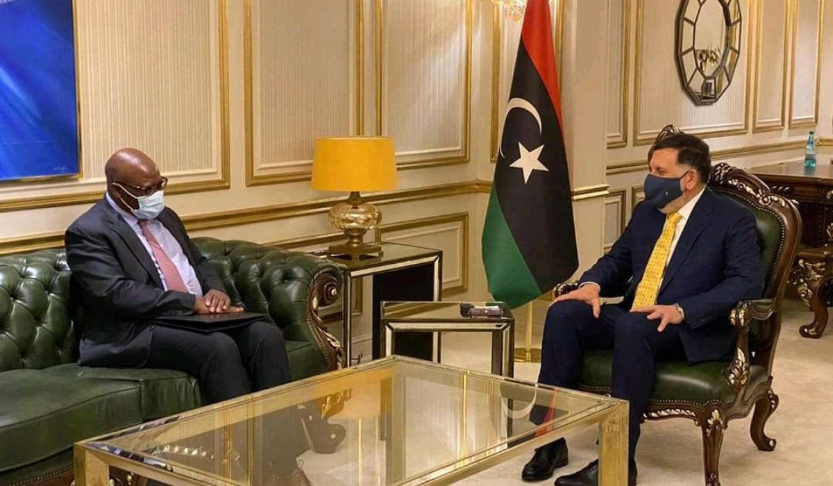 رئيس المجلس الرئاسي يجتمع مع منسق بعثة الأمم المتحدة للدعم في ليبيا