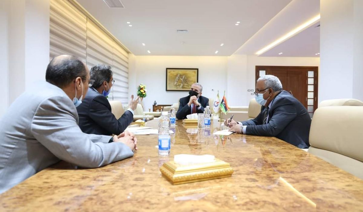 مؤسسة النفط تناقش أنشطة الشركة العامة لأعمال القطر و الإنقاذ والخدمات البحرية