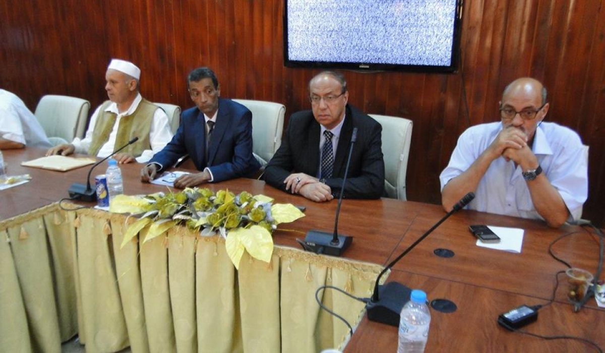 جلسة تقابلية بين بلدي مصراته - غدامس في أطار تعزيز التنمية والأستقرار وتفعيل عمل المنطقة الحرة