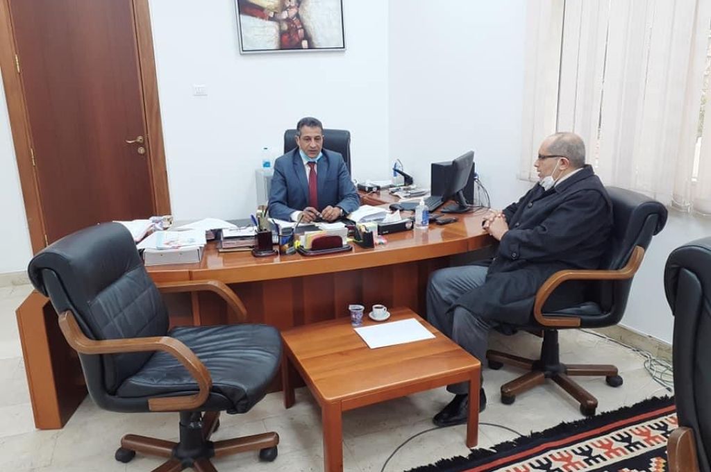 معيتيق يبحث مع عدد من المسؤولين توحيد قطاع المواصلات