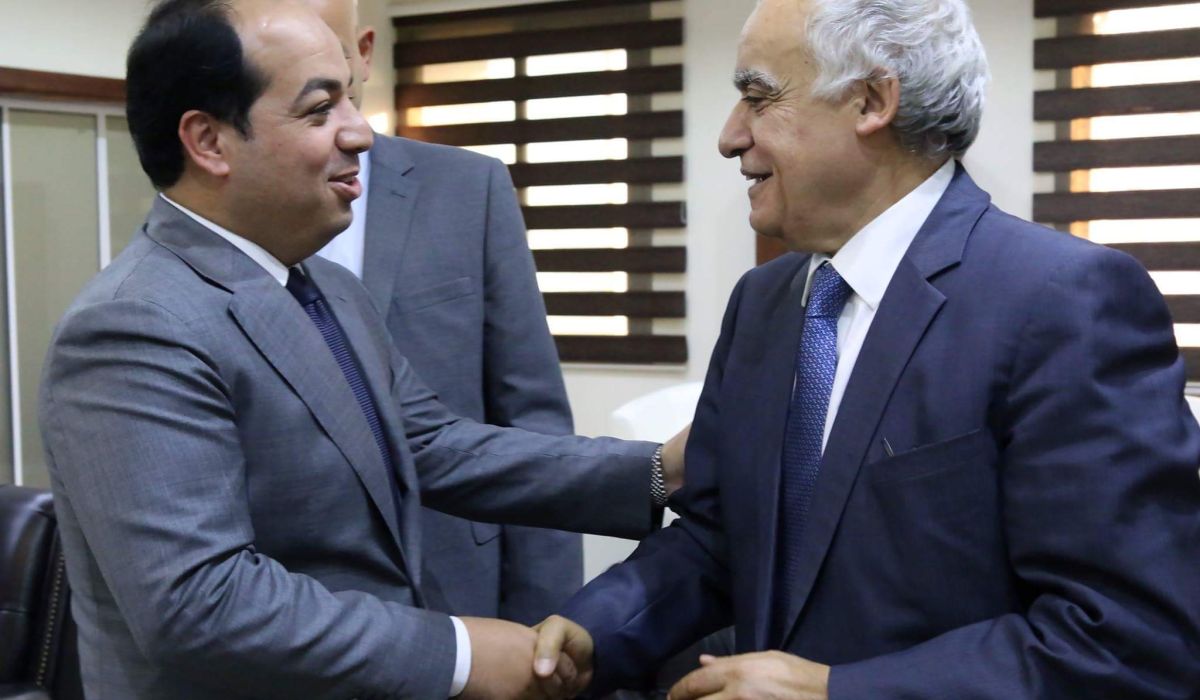 معيتيق يجتمع مع المبعوث الخاص للأمين العام للأمم المتحدة