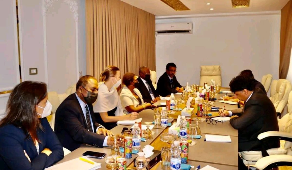 النائب العام يناقش مع ممثلي منظمة بعثة الأمم المتحدة تقييم أداء البعثة وسبل تطوير أعمالها