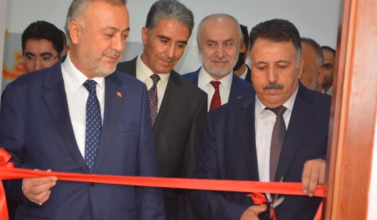 وزير التعليم التقني والفني يفتتح رفقة السفير التركي معامل للتدريب المهني