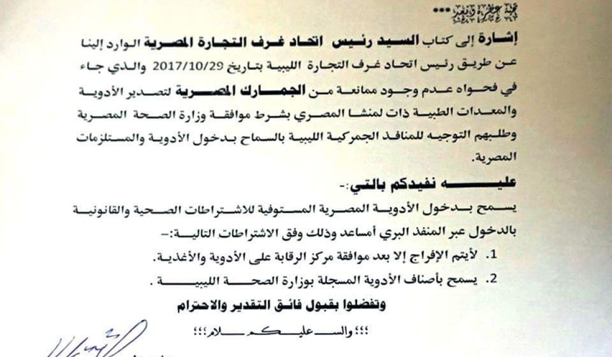 وزارة الاقتصاد توافق على دخول الأدوية والمعدات الطبية ذات المنشأ المصري
