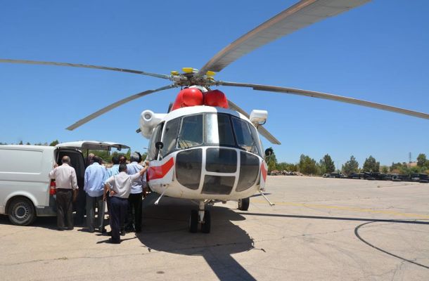 " لقاء بين بداد قنصو و صنع الله والعين علي فزان "