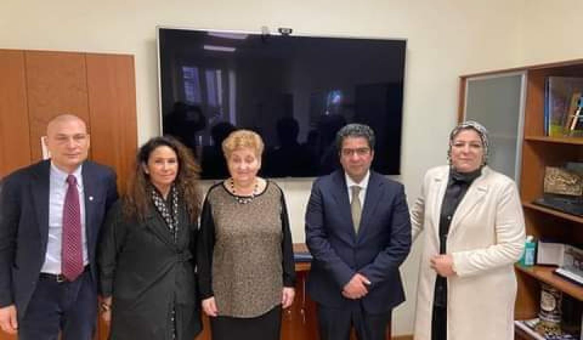سفير ليبيا لدى إيطاليا يناقش التعاون فيما يخص النظام الصحي بين البلدين