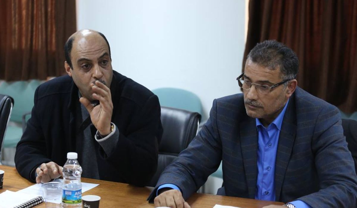 اجتماع إدارة محطة غرب طرابلس البخارية مع مديرية أمن جنزور