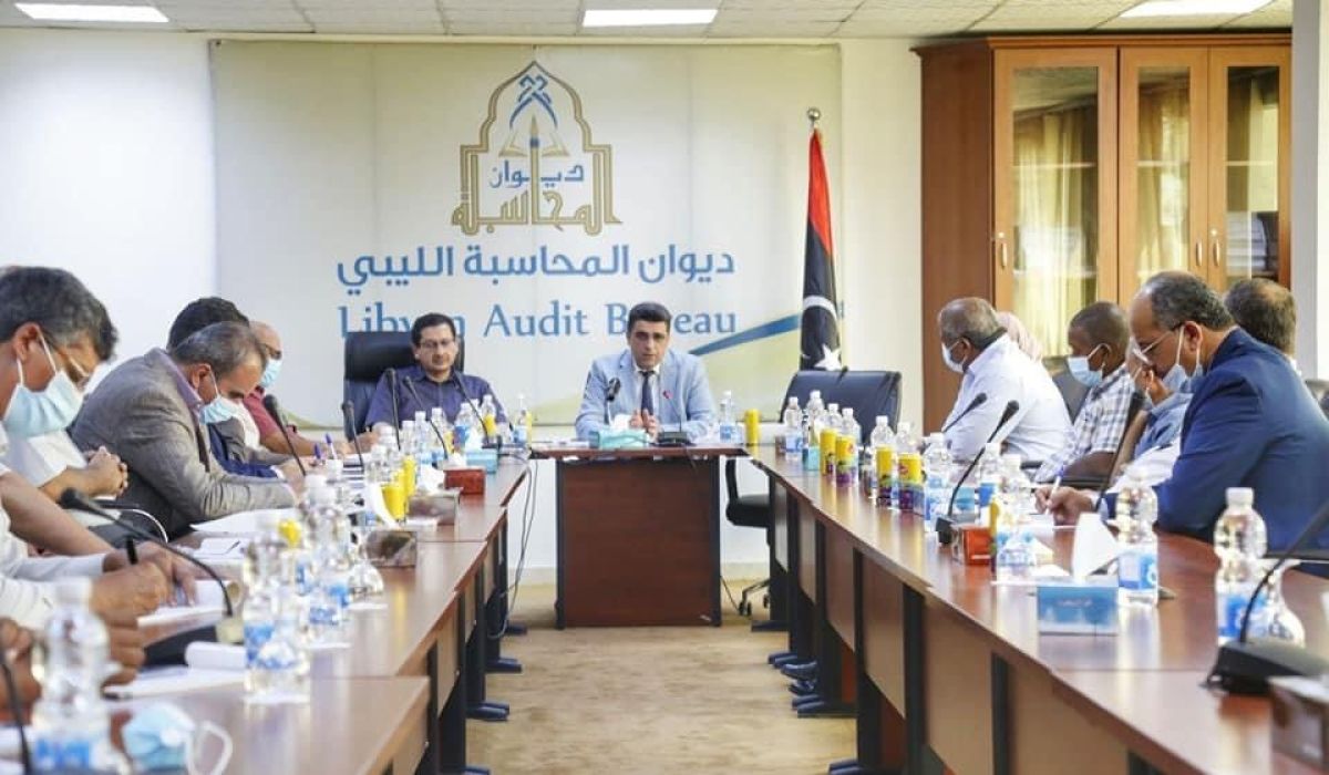 الديوان بطرابلس يستعرض تقرير 2020 ويعتمد صدوره