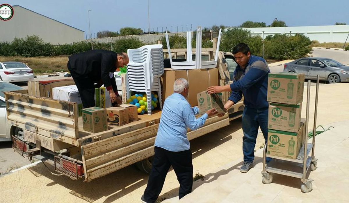 بلدية مصراتة تستلم المخصصات والاحتياجات اللازمة لمراكز ذوي الاحتياجات الخاصة