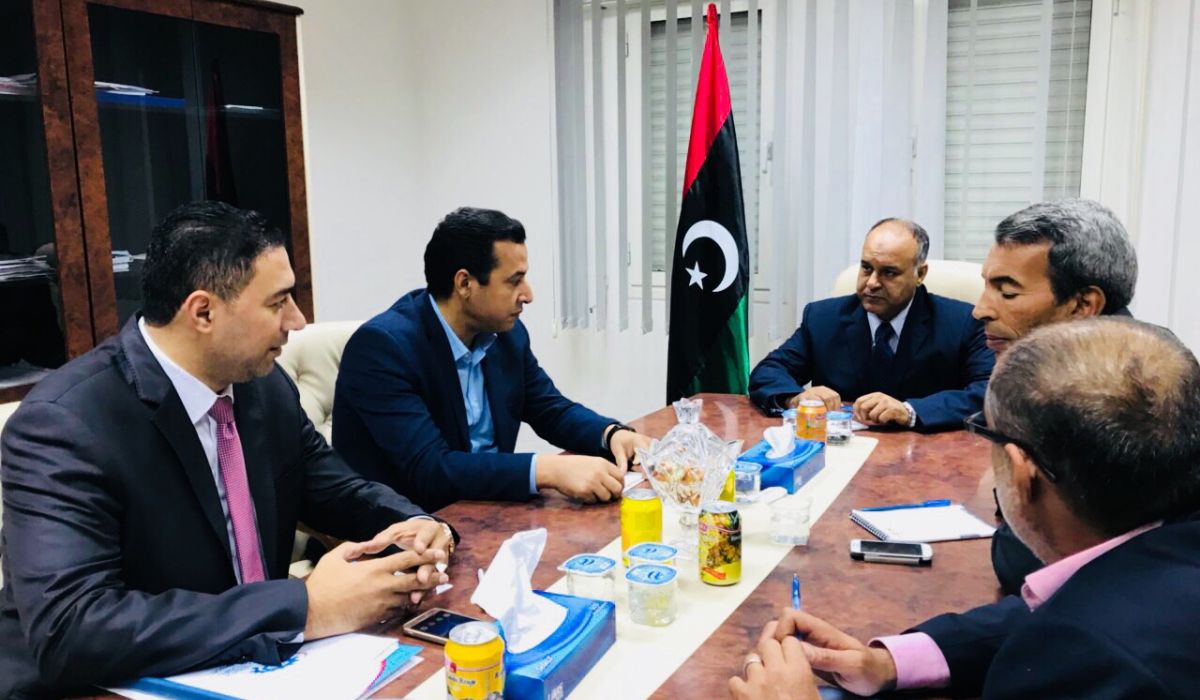 العيساوي يناقش مع إتحاد الصناعة الليبي مدى تأثير الاصلاحات الاقتصادية