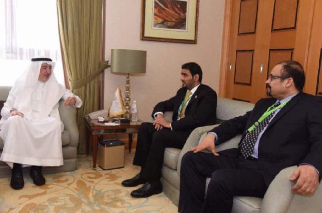 اجتماع وزير المالية مع المدير التنفيذي للمؤسسة الدولية الاسلامية