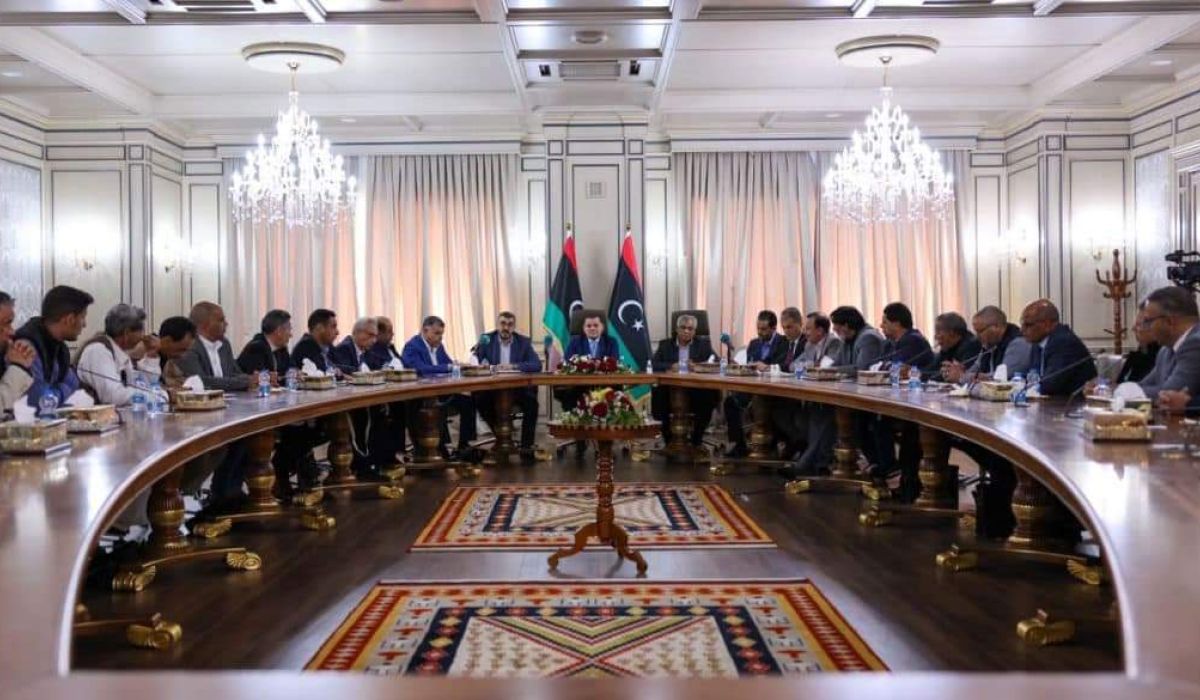 "الدبيبة" يبحث مع عمداء بلديات المنطقة الشرقية ما تم تنفيذه من مشروعات من خلال المخصصات المالية للبلديات للعام 2021م