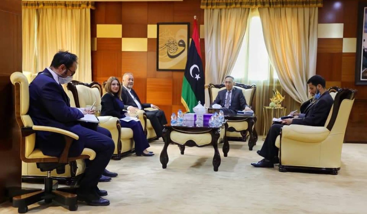"الحويج" يبحث مع السفير التركي لدى ليبيا آلية التعاون الاقتصادي بين البلدين