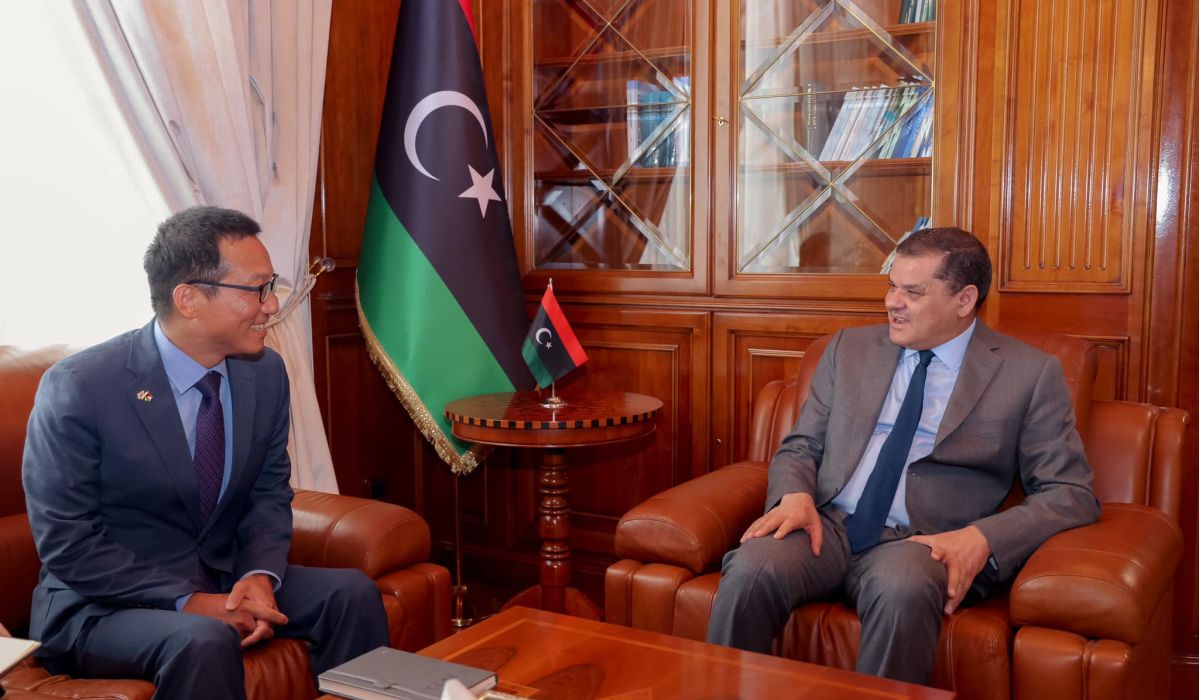 الدبيبة يؤكد لسفير كوريا الجنوبية ضرورة عودة الشركات الكورية إلى ليبيا ومنح التأشيرات للّيبيين
