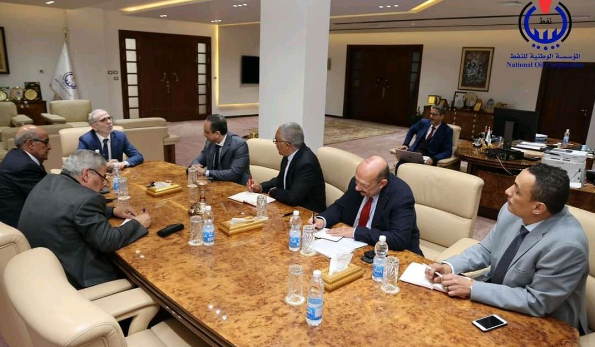 "صنع الله" يبحث مع شركة “هاليبورتون” آليات الشراكة بين الجانبين للصعود بمستوى عمليات إنتاج النفط في ليبيا