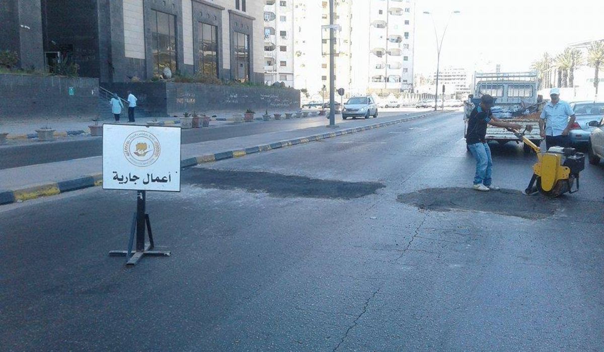 صيانة المرافق العامة ببلدية طرابلس المركز||