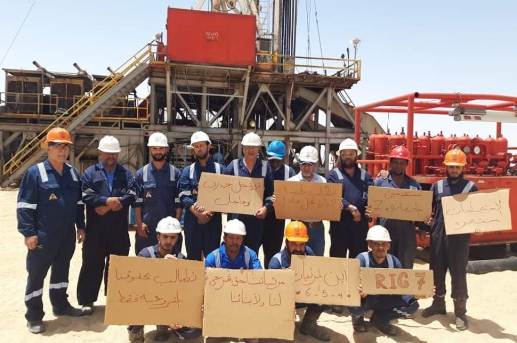 الوطنية للنفط: خسائر إغلاق المواني ستؤثر على المرتبات والميزانية العامة لسنتيْ 2020 و2021