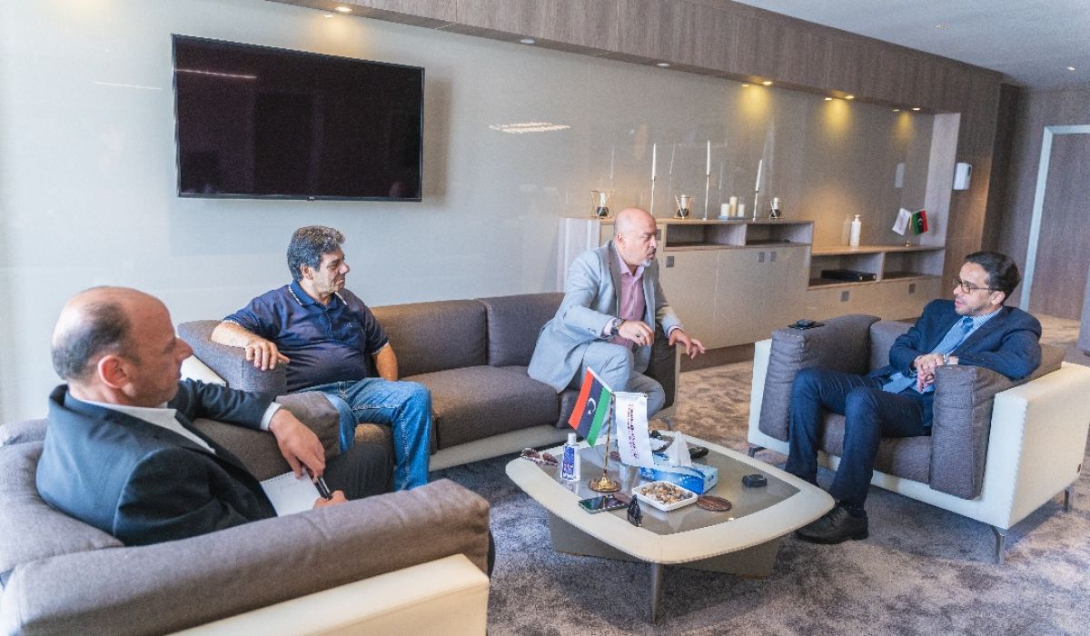 فيصل قرقاب يبحث مع عميد بلدية طرابلس المركز برامج التنمية المستدامة