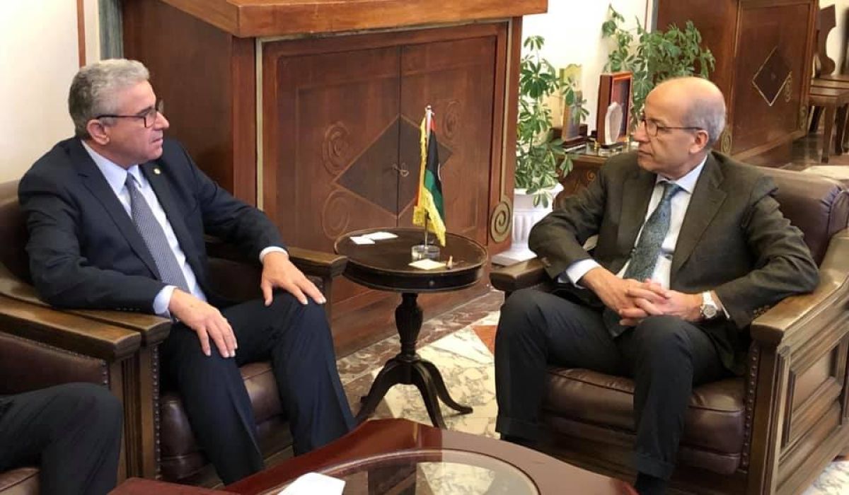 الكبير يناقش مع باشاغا سبيل توفير متطلبات الأمن الشامل في البلاد