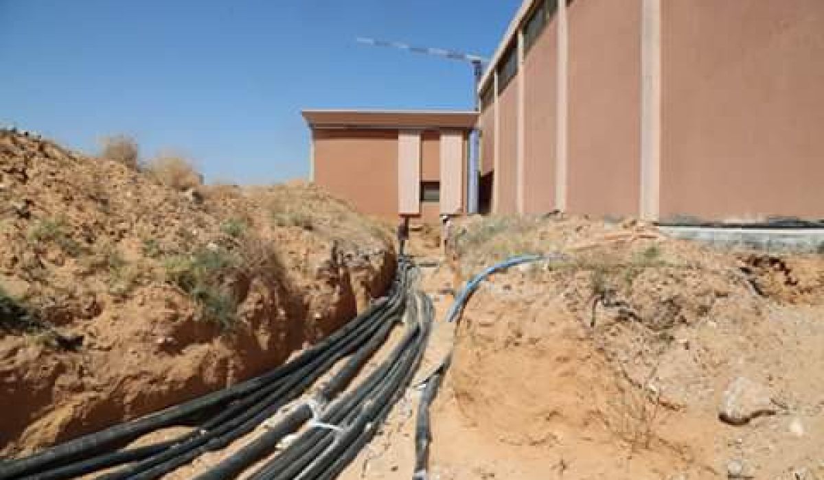 الإنتهاء من تركيب محطة30/11 الغيران التي تربط بين طرابلس وجنزور