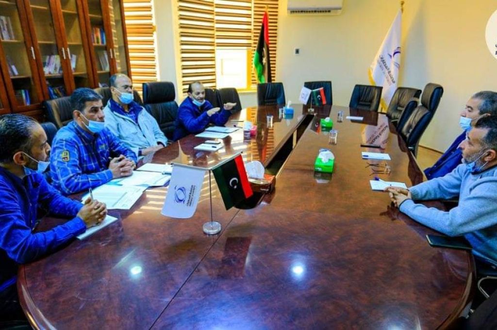 اجتماع مصلحة المطارات و شركة الخطوط الجوية الليبية لمناقشة الالتزامات المالية القائمة على الشركة