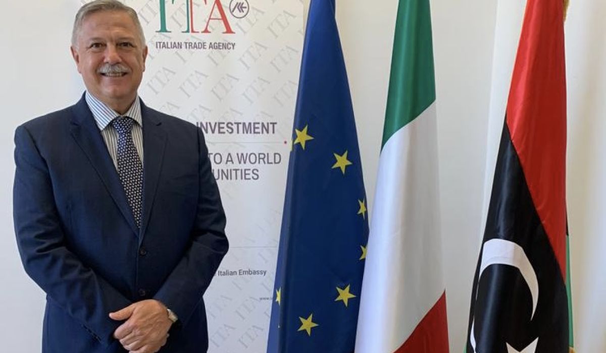 خاص..مفوض التجارة الإيطالي لصدى: إيطاليا هذا العام هي أول سوق للصادرات الليبية