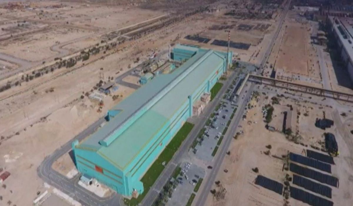 افتتاح مصنع درفلة 2 التابع للحديد والصلب بإنتاجية تبلغ 800 الف طن سنوياً