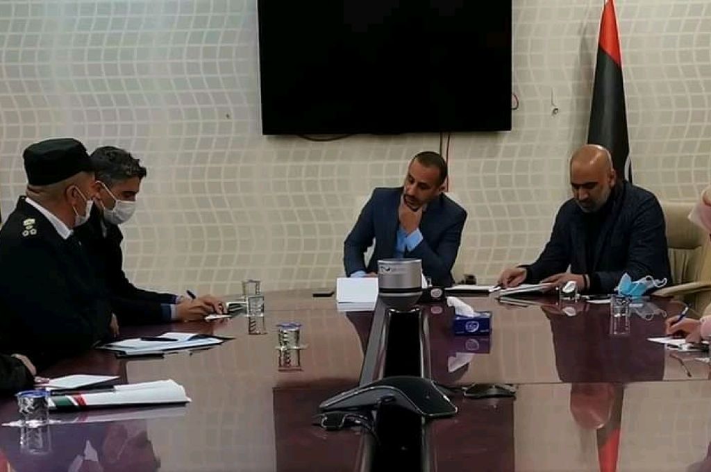 بعد عودته من جمهورية مصر العربية .. المنفي يلتقي بعمداء بلديات المنطقة الشرقية