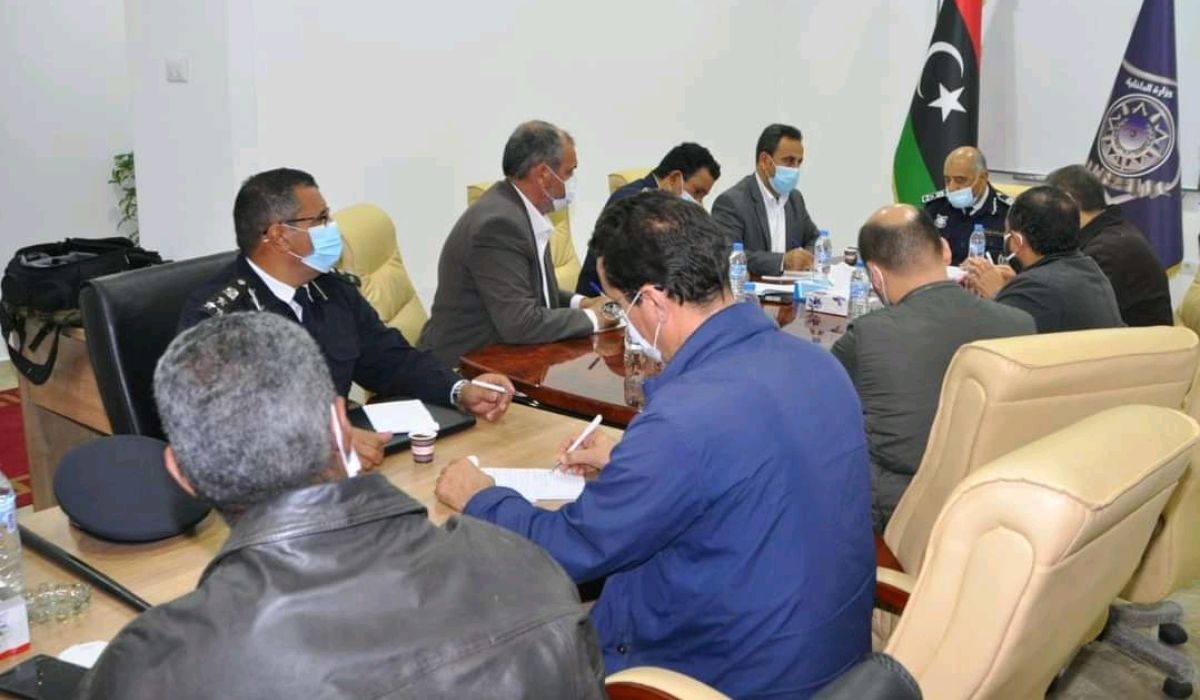 اجتماع تقابلي بين الغرفة الرئيسية لمجابهة كورونا بوزارة الداخلية والمركز الوطني لمكافحة الأمراض