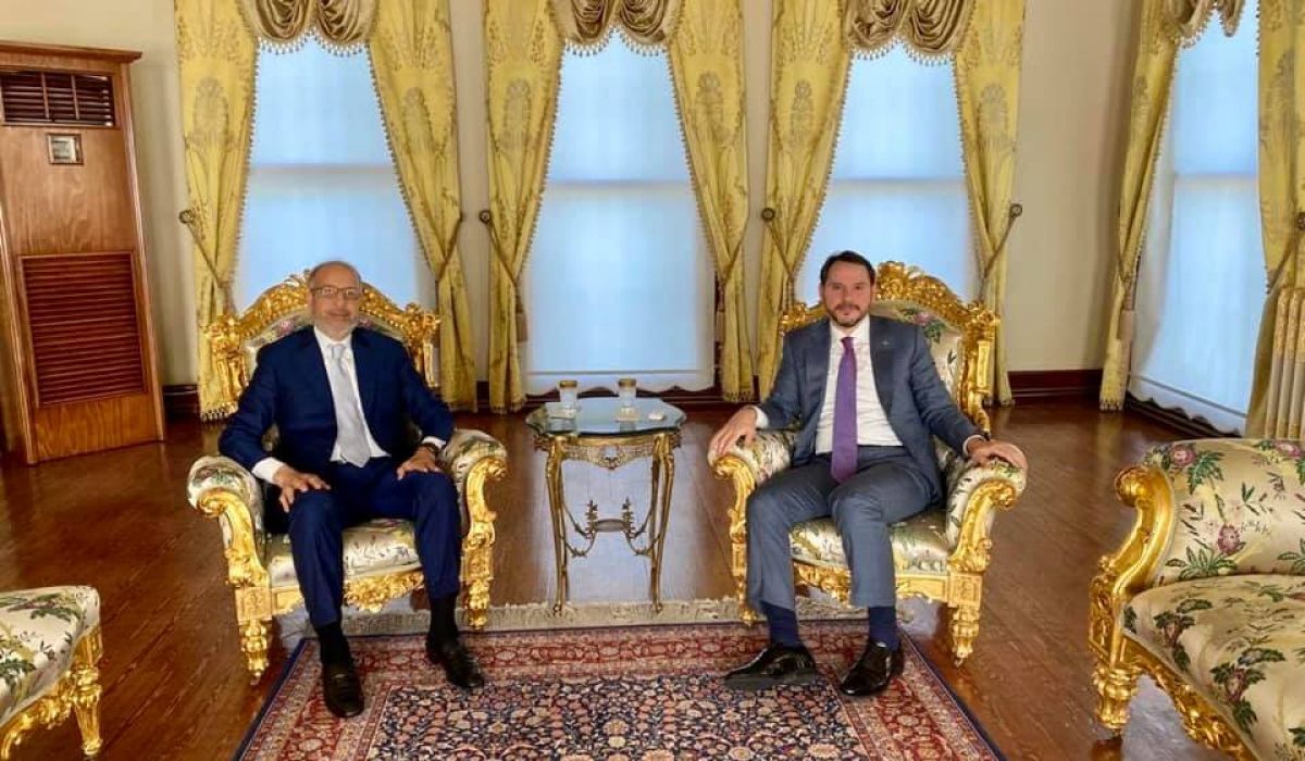 "الكبير"يجتمع مع وزير المالية التركي لمناقشة القضايا المشتركة بين البلدين
