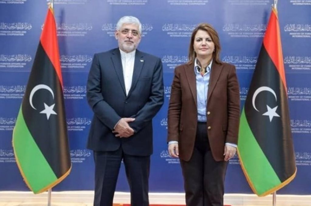 الشرق الاوسط : المنقوش تناقش مع السفير الإيراني لدى ليبيا تفعيل اللجنة الاقتصادية المشتركة بين البلدين